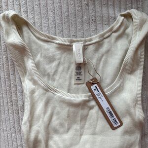 Skims cotton rib tank NWT